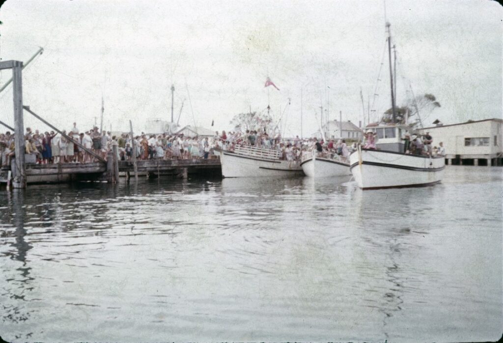 Harbour Fishermens Jetty Boats Tuna Festival ca. 1960s