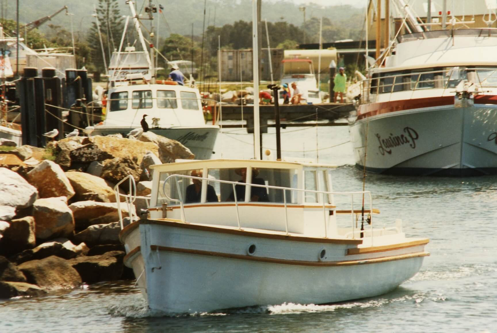Boat Lady Jane Bermagui - Harbour Fishing Boats