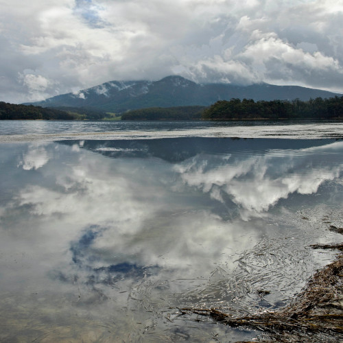 Wallaga Lake with Gulaga
